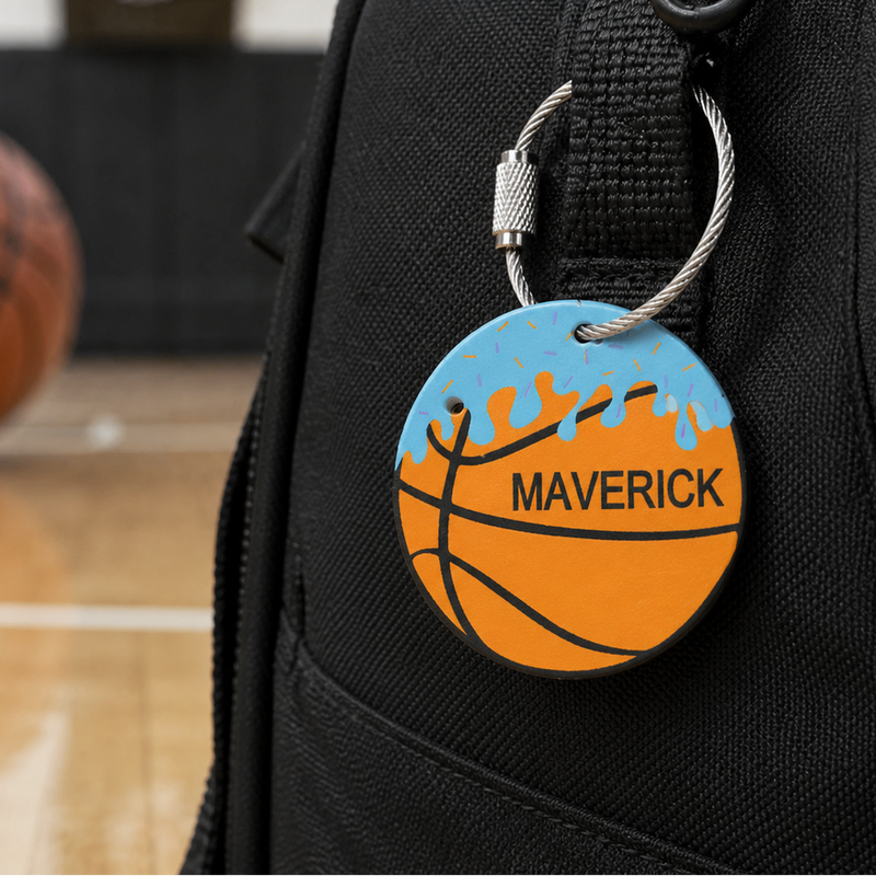 Basketball Drip Swag-Tag